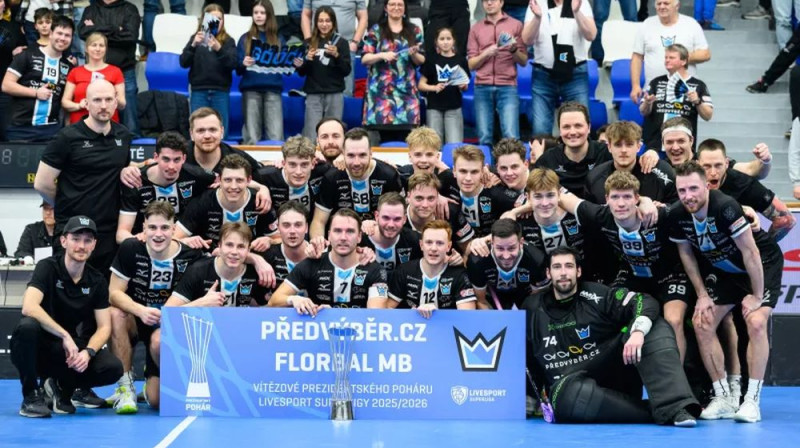 "Mlada Boleslav" kļuvuši par regulārās sezonas uzvarētājiem, foto: Martin Flousek