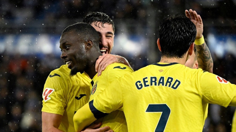 "Villareal" uzbrucējs Nikolass Pepē. Foto: ANDER GILLENEA / AFP/Scanpix