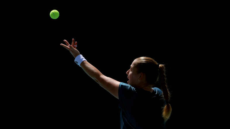 Aļona Ostapenko. Foto: Getty Images/AFP/Scanpix