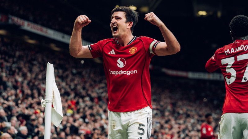 Harijs Magvairs. Foto: Manchester United﻿