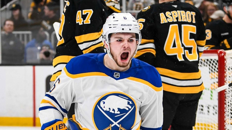 Zeks Bensons. foto: Buffalo Sabres