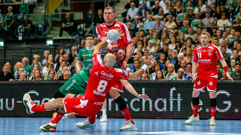 Dainis Krištopāns Melzungenes cīņā Leipcigā. Foto: Laura Roemer/Eibner-Pressefoto/Scanpix