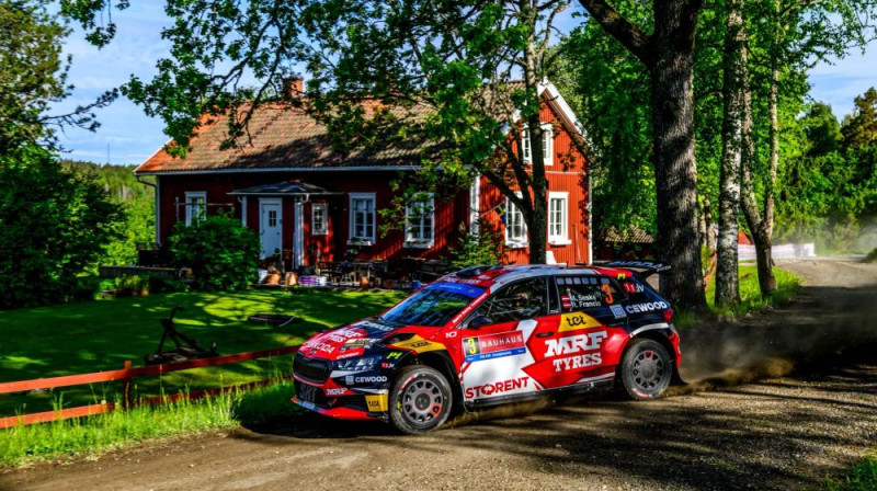Mārtiņš Sesks/Renārs Francis. Foto: FIA ERC