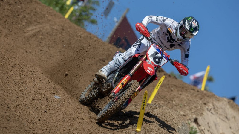 Toms Vjāls. Foto: mxgp.com
