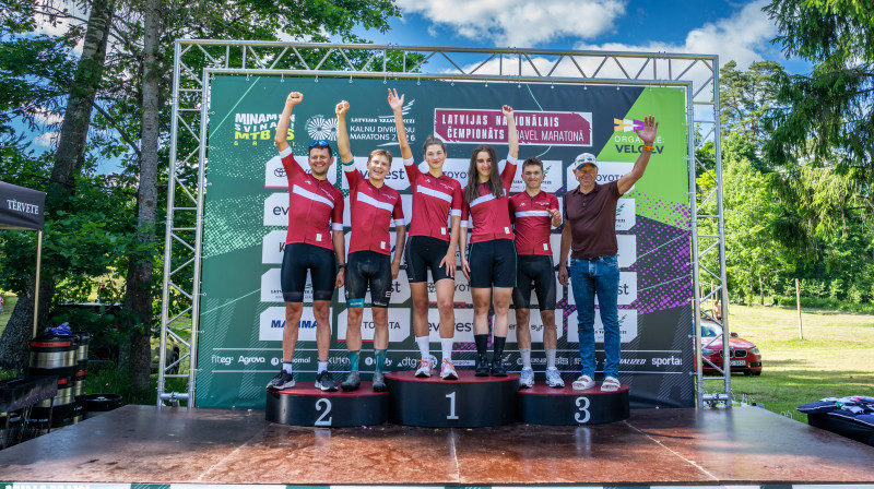 Latvijas čempioni Gravel riteņbraukšanā

Foto: Sanita Sparāne