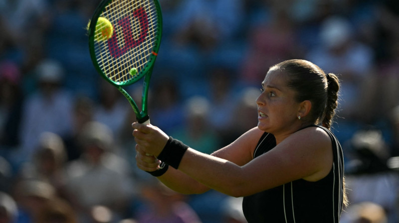Aļona Ostapenko. Foto: AFP/Scanpix