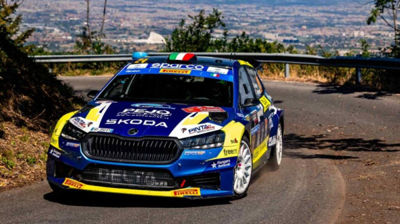 Roberto Dapra. Foto: FIA ERC