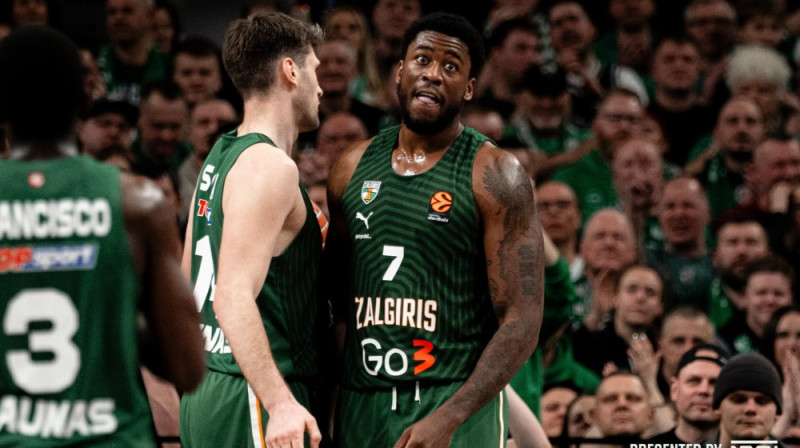 Mouzess Raits. Foto: Žalgiris Kaunas