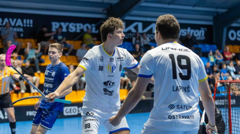 Valters Lapiņš (#19), foto: FBC Ostrava