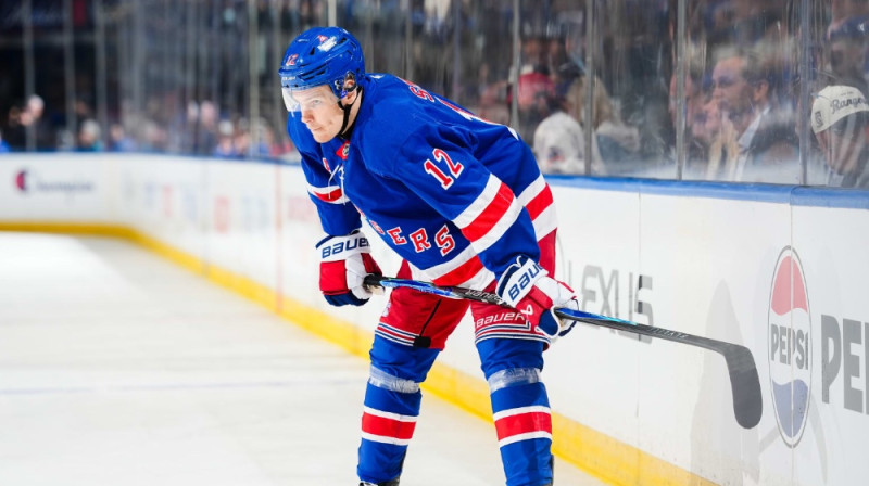 Alberts Šmits. Foto: New York Rangers