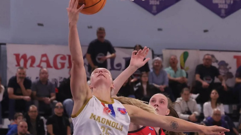 Kate Vilka 2026. gada 14. oktobrī. Foto: EuroCup Women