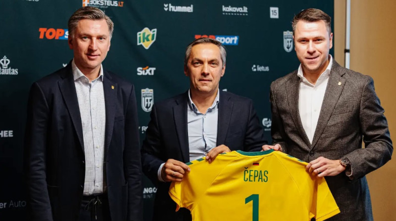 Mindaugs Čeps. Foto: Lietuvos futbolas