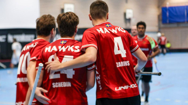 Gustavs Zariņš (#4), foto: Hasselby SK IBK
