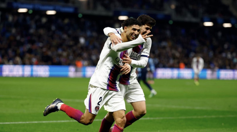 Ašrafs Hakīmi. Foto: Paris Saint-Germain