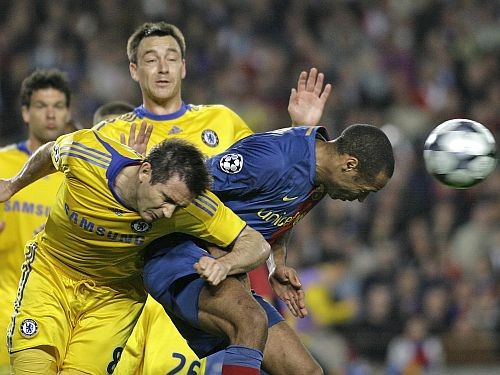"Barcelona" un "Chelsea" spēle noslēdzas bez vārtu guvuma