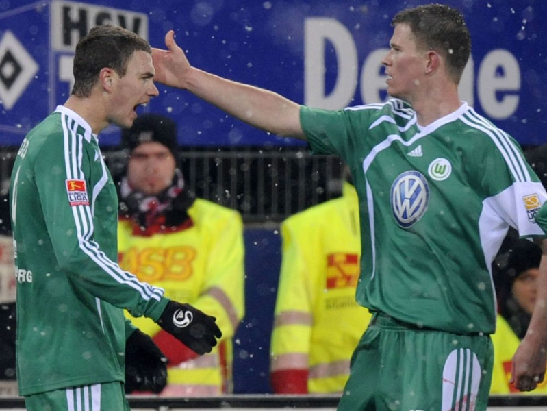 "Wolfsburg" nenotur uzvaru Hamburgā
