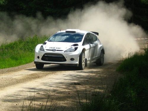 Andersons sajūsmā par jauno ''Ford Fiesta RS WRC'' automašīnu