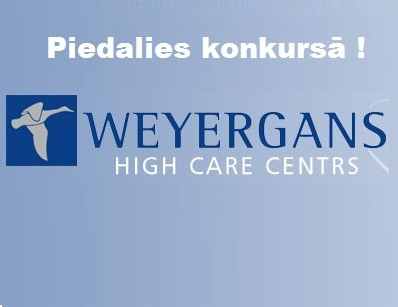 Piedalies konkursā "Weyergans High Care Centra skaistuma un veselības eksperts"