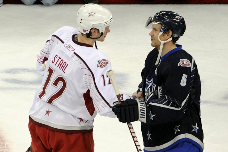 Lidstrēms un Co apspēlē Stāla komandu NHL Zvaigžņu spēlē