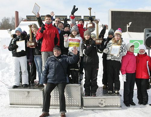 Apbalvoti Latvijas Jaunatnes ziemas olimpiādes uzvarētāji