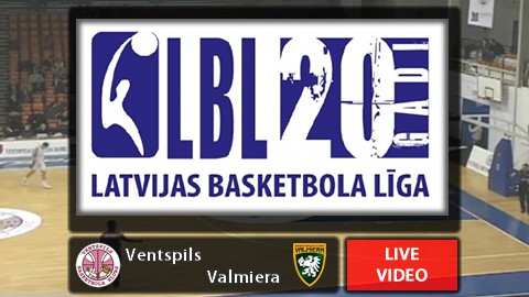 2. aprīlī 17:00 "Ventspils" - "Valmiera"