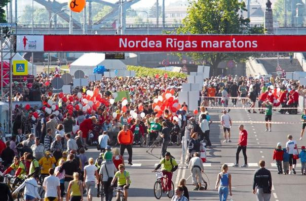 Nordea Rīgas maratonā skries 16 358 dalībnieku