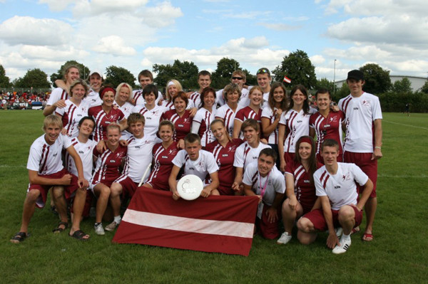 Abām frisbija izlasēm zaudējumi Eiropas čempionātā