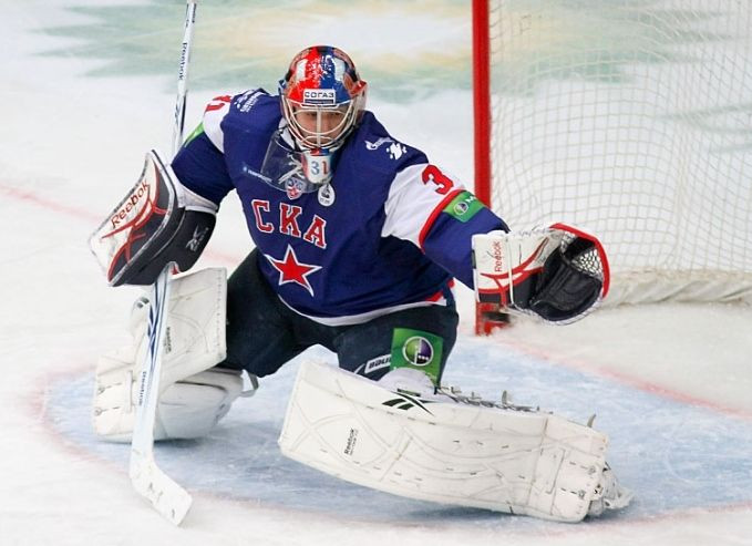 KHL labākais vārtsargs septembrī - Štepaneks