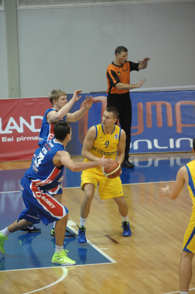 "Ventspils" basketbolisti gadu noslēgs ar maču pret "Jelgavu"