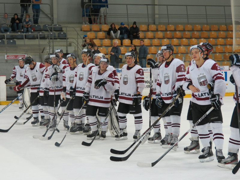 Latvijas U-20 hokeja izlase izcīna otro vietu Sergeja Žoltoka piemiņas turnīrā