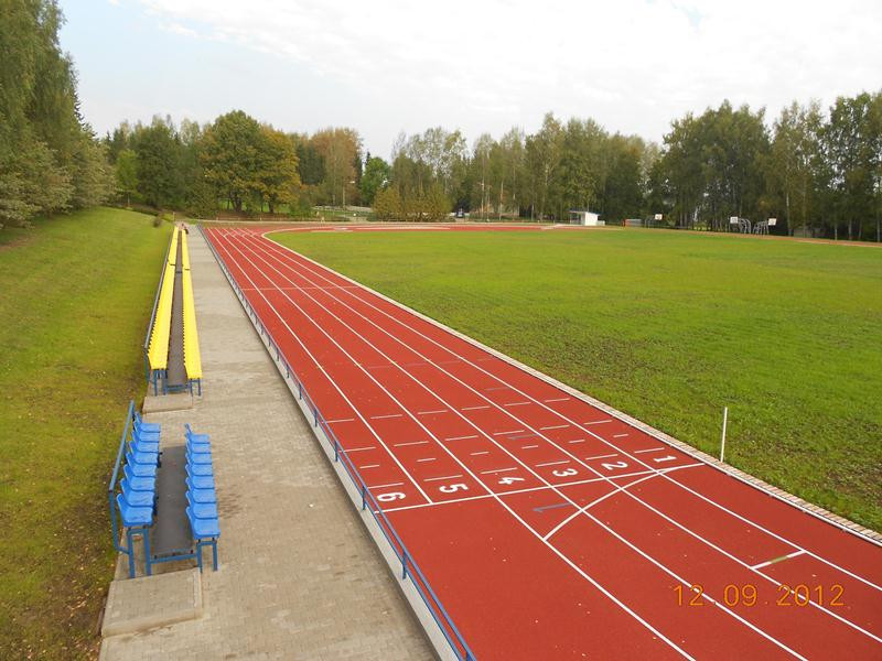 Višķu vieglatlētikas stadiona atklāšana