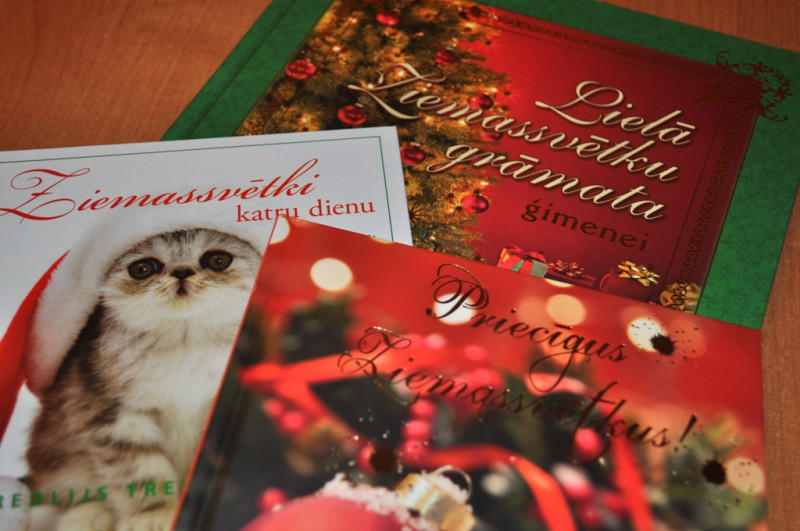 Ziemassvētku grāmatas lieliem un maziem- idejām, ierosmei, dāvanām
