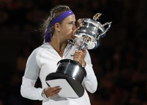 Azarenka otro gadu pēc kārtas triumfē "Australian Open"