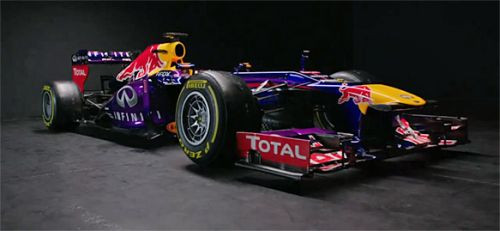 F1 čempione ''Red Bull'' prezentē violeto ''RB9'' modeli