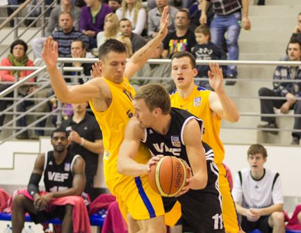 Eurobasket.com klubu rangā VEF un "Ventspils" ceturtajā desmitā