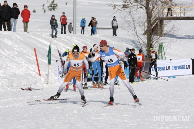 „Arkādija” un Cēsis uzvar Latvijas čempionātā stafetē