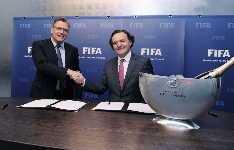 Taittinger kļuvis par oficiālo FIFA šampanieti!
