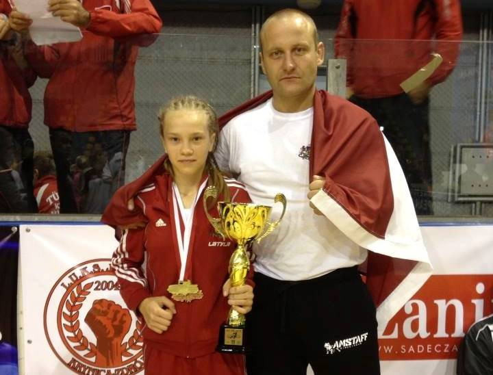 Amanda Millere triumfē Eiropas čempionātā kikboksā