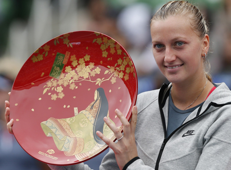 Tokijā triumfē Kvitova