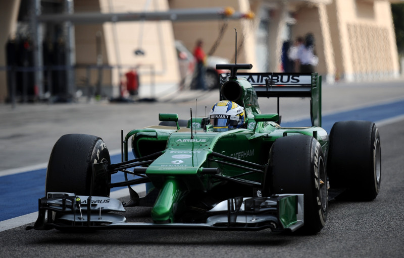 "Caterham" F1 komanda izlikta pārdošanā