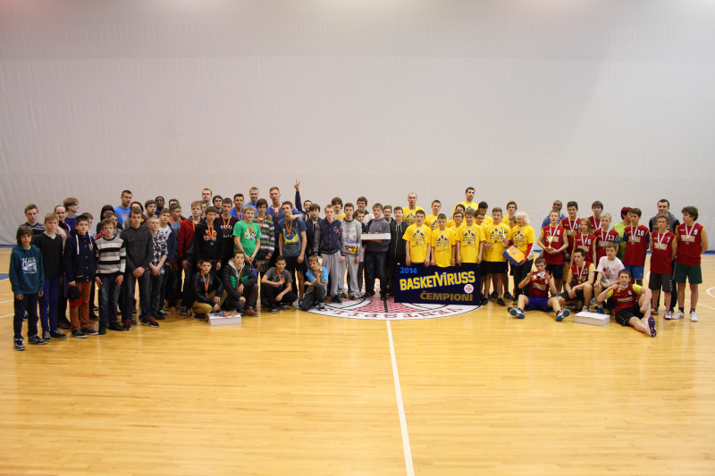 "Basketvīrusā" triumfē Ventspils 4. vidusskolā