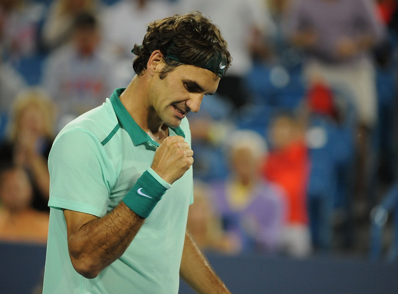 Federers izskolo Raoniču, sesto reizi iekļūst Sinsinati finālā