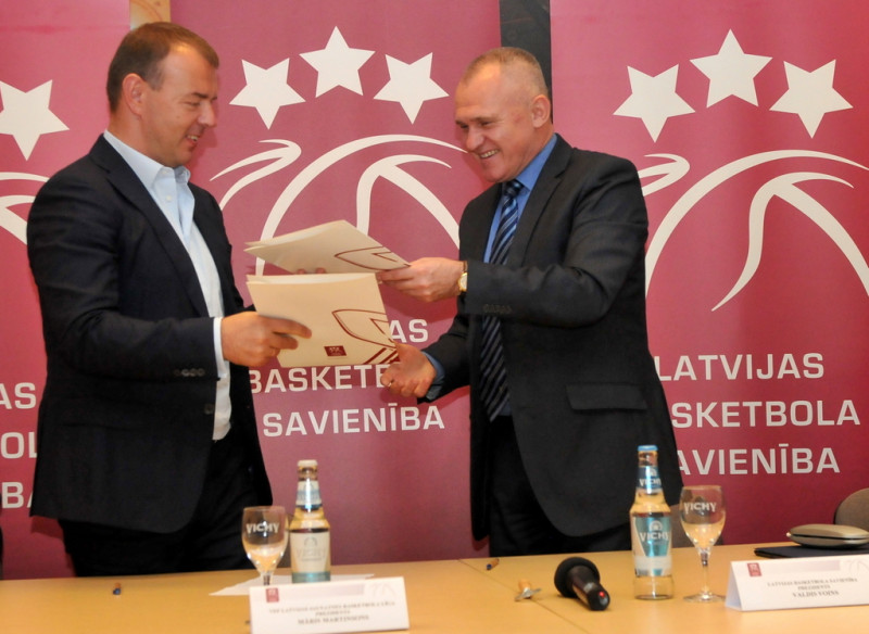 Basketbola klubs „VEF Rīga” kļuvis par Latvijas Basketbola savienības ilgtermiņa partneri jaunatnes basketbola attīstībā