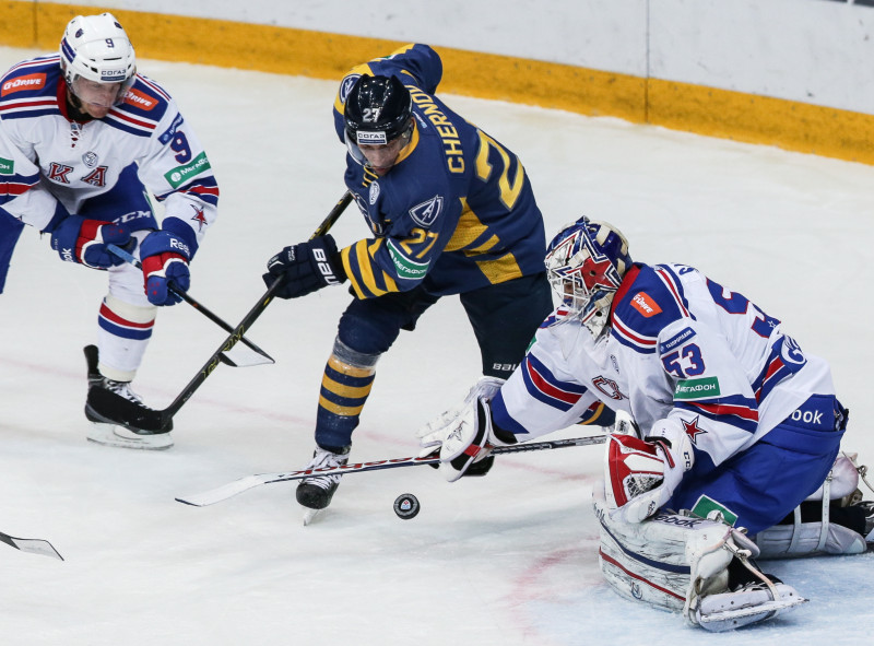 SKA hokejistiem pirmais zaudējums KHL šosezon