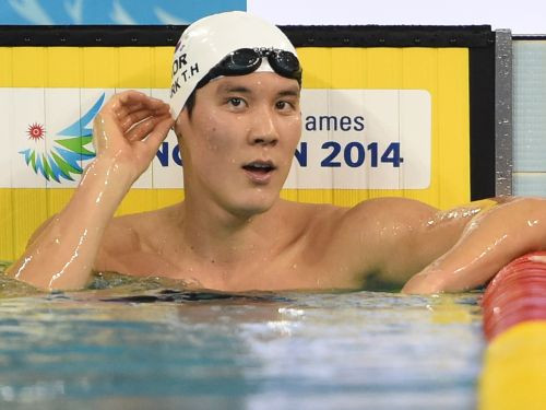 Dienvidkorejas olimpiskajam čempionam peldēšanā pozitīvas dopinga analīzes