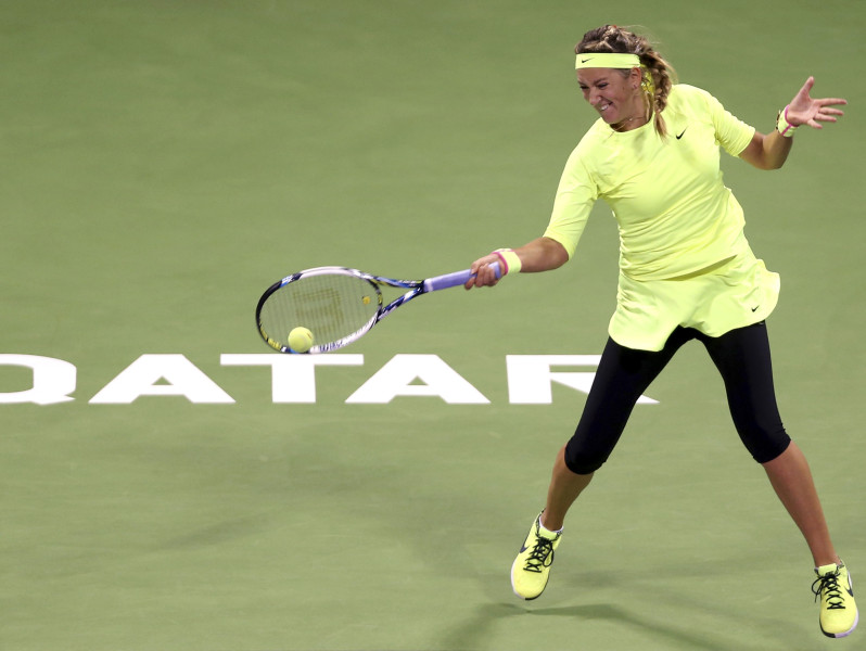 Azarenka nodrošina ceturtdaļfinālu pret Vozņacki