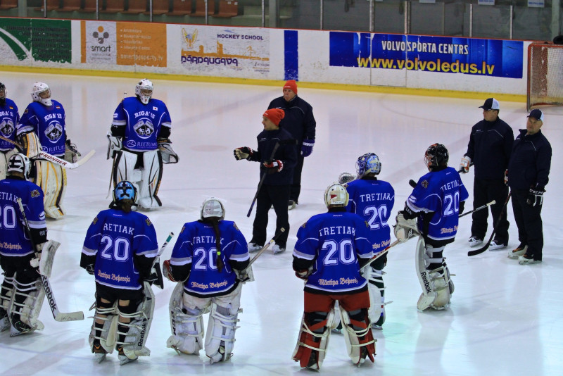 Rīgā noslēgusies Tretjaka starptautiskā vārtsargu nometne