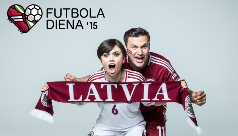 Latvijā populāri cilvēki aicina organizēt savus Futbola dienas pasākumus