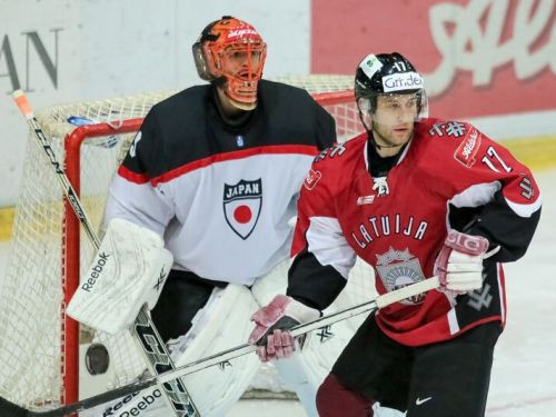 NHL spēlējušais japānis: trūkst prakses pret tādām komandām kā Latvija