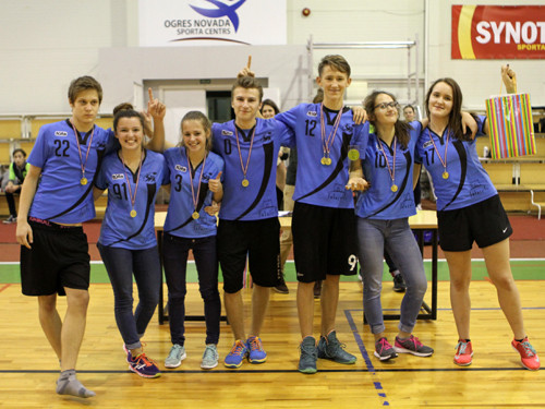 Latvijas Jaunatnes frisbija čempionātā triumfē salaspilieši